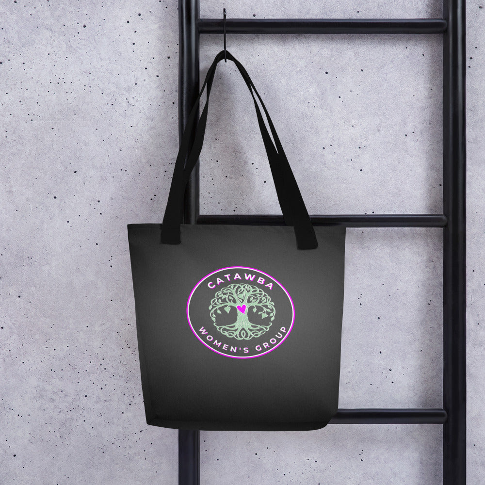 Black Fade Tote bag