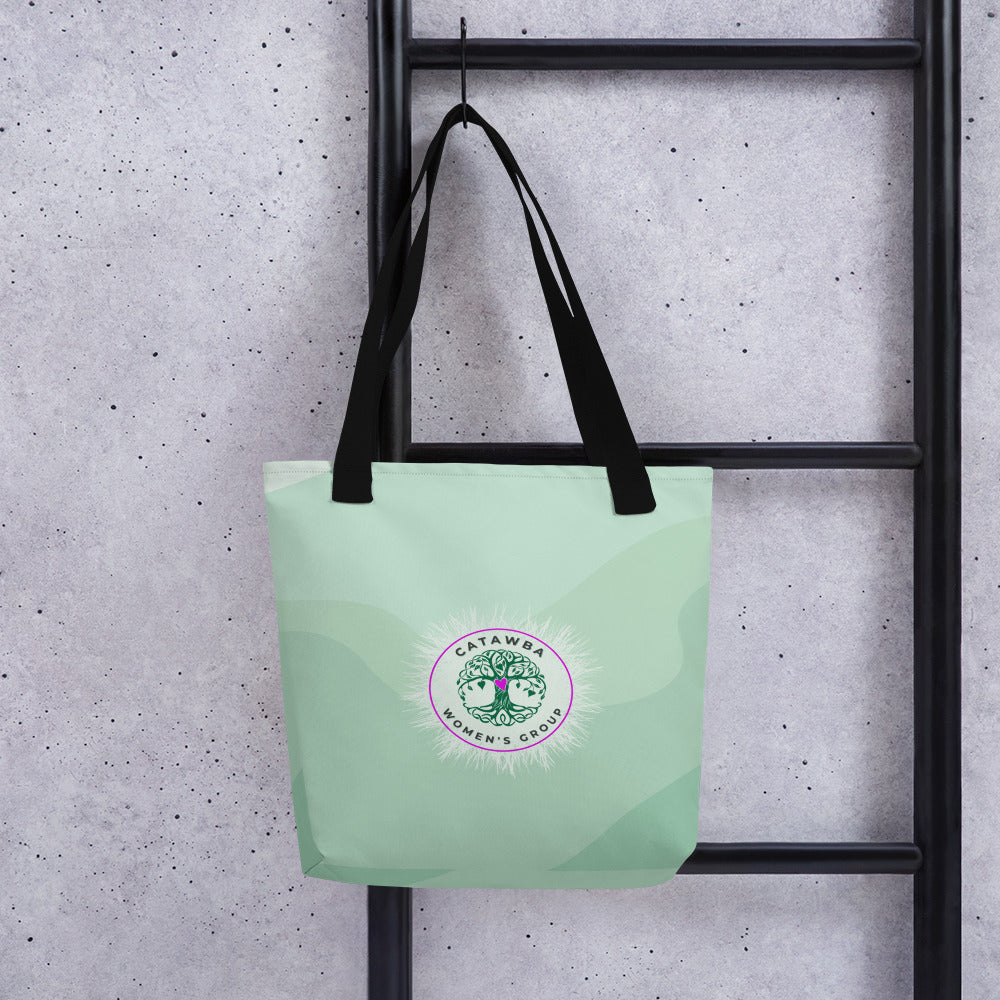 Green Multi Tote bag