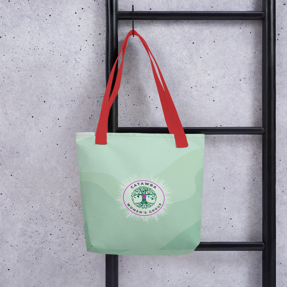 Green Multi Tote bag