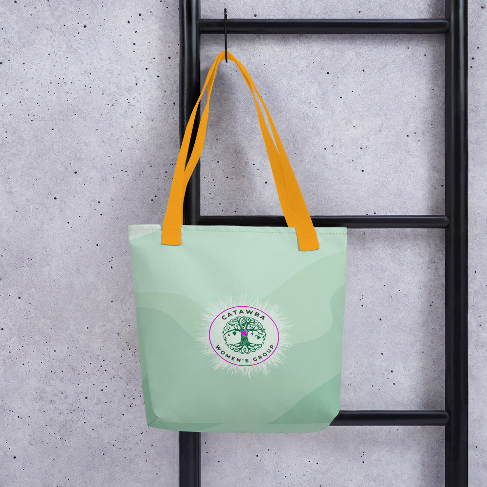 Green Multi Tote bag
