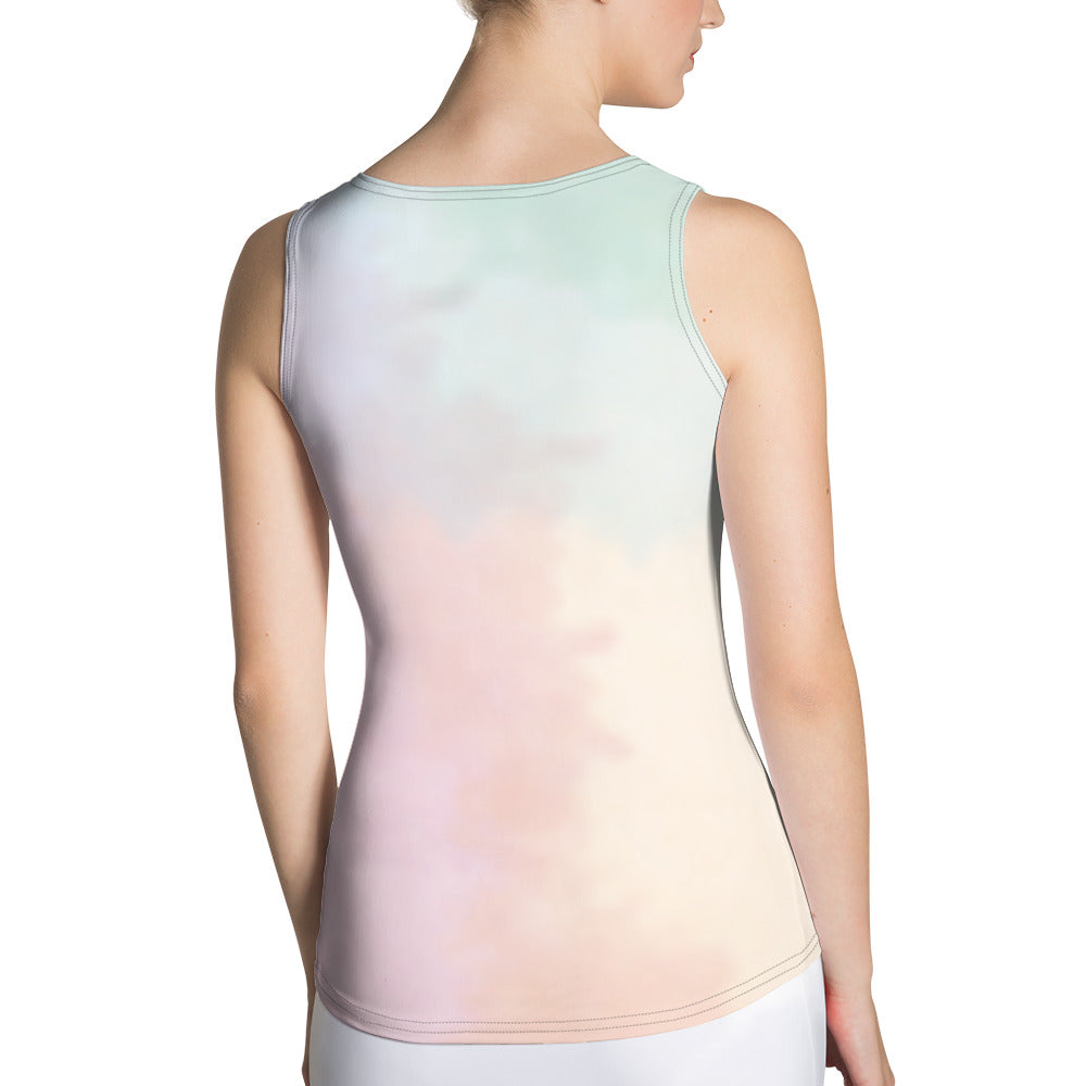 23- Tie Dye Sublimation Cut & Sew Tank Top - Snug