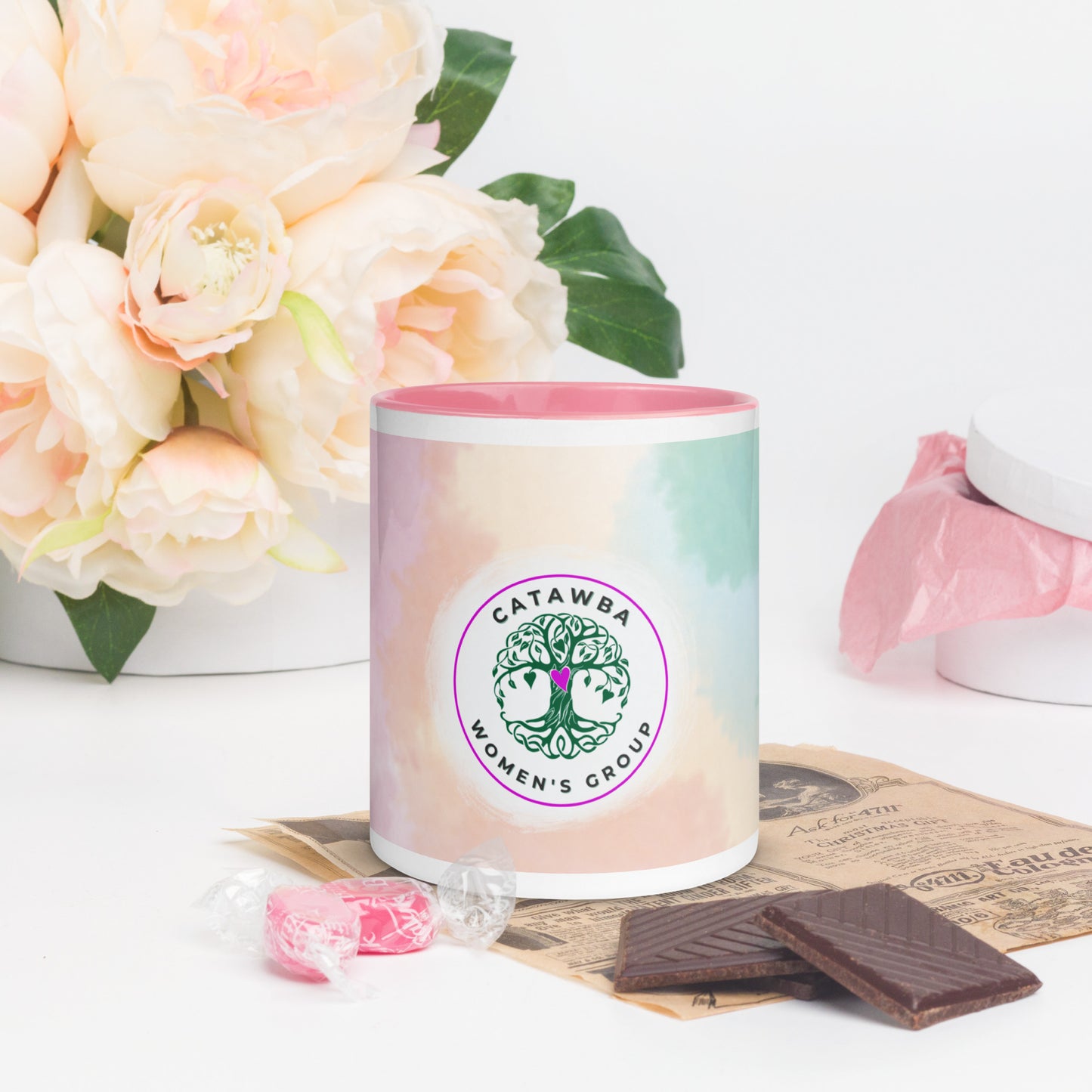 CWG Mug with Pink Inside