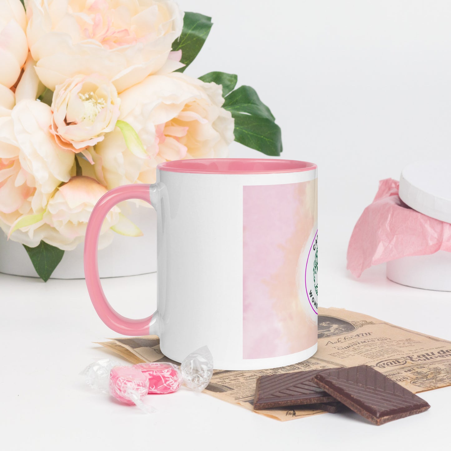 CWG Mug with Pink Inside